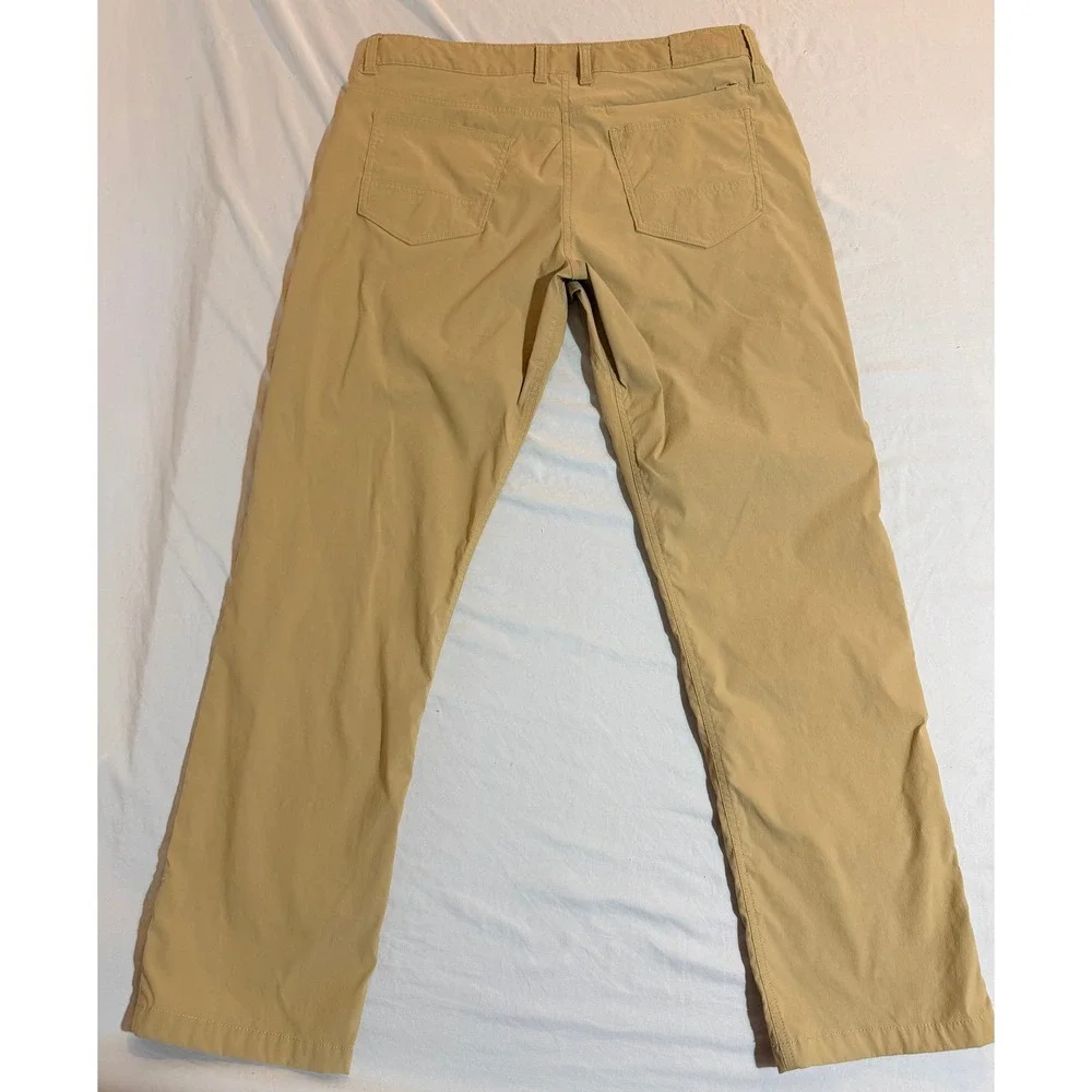 The North Face Mens Hiking Straight Leg Pants Khaki Tan Size 36x30‎